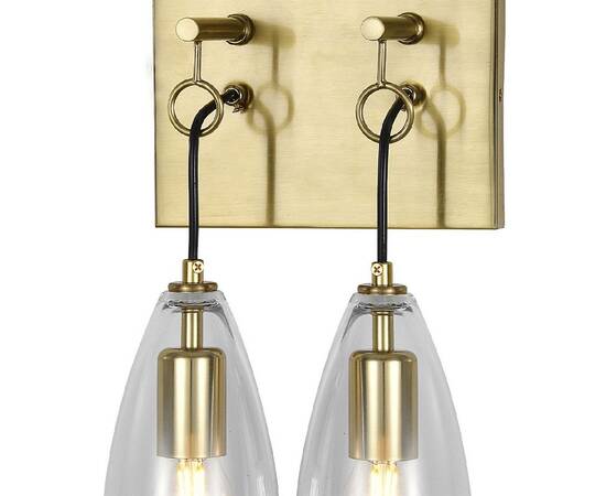 Настенный светильник Indigo Goccia 11064/2W Clear V000546, изображение 5