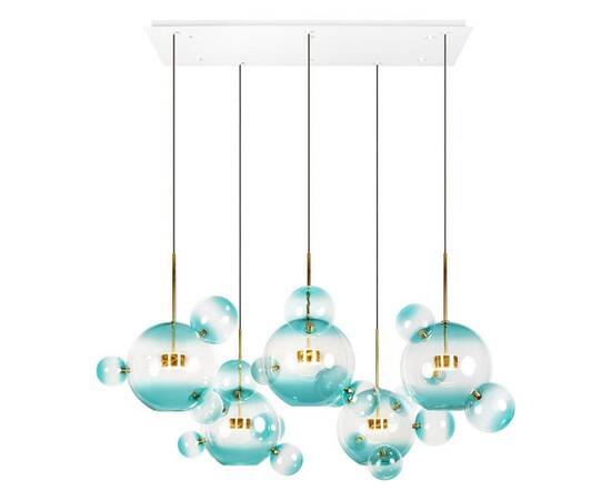 Подвесная люстра Loft IT Bolle 2027-S5 Blue