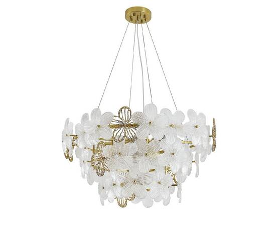 Подвесная люстра Indigo Fiori 12049/8P Brass V000555, изображение 2