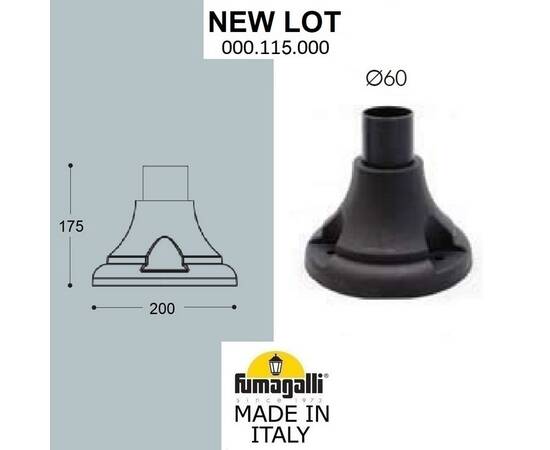 Ландшафтный светильник Fumagalli Remo R50.115.000.AYXH27, изображение 4