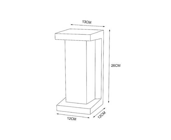 Уличный настенный светильник Arte Lamp Ulysses A8510AL-1BK, изображение 3