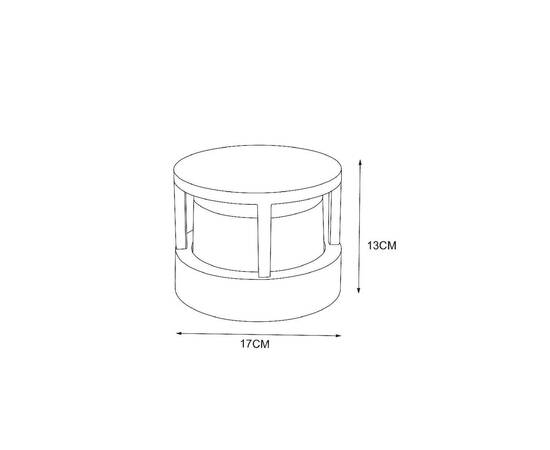 Уличный настенный светильник Arte Lamp Ulysses A8912AL-1BK, изображение 3