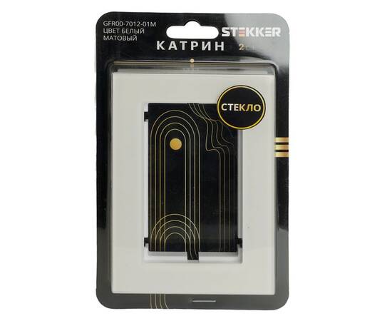 Рамка двухместная Stekker GFR00-7012-01М Катрин 49599, изображение 6