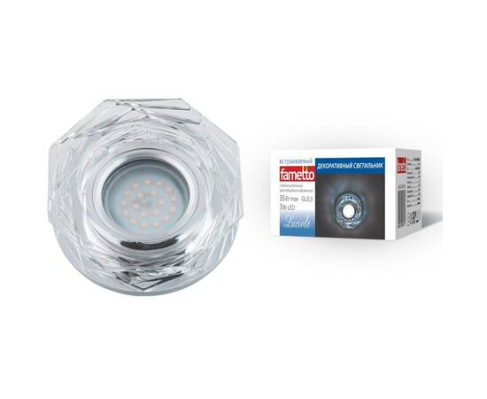 Встраиваемый светильник Fametto Luciole DLS-L122 GU5.3 GLASSY/CLEAR UL-00000369