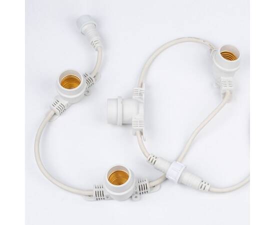 Гирлянда Uniel UDL-K110 40/E27/10M IP65 WHITE BELT-LIGHT UL-00011809