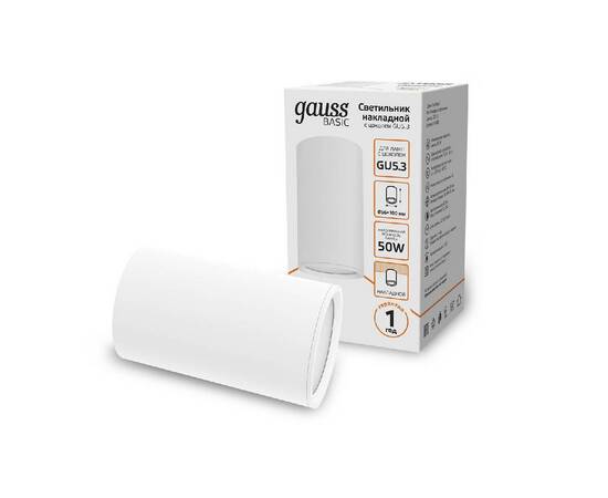 Накладной светильник Gauss Basic HD062