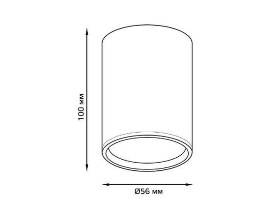 Накладной светильник Gauss Basic HD062, изображение 6