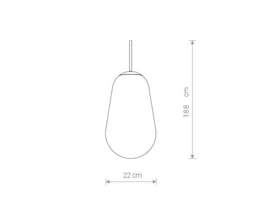 Подвесной светильник Nowodvorski Pear M 8672, изображение 2