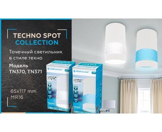 Потолочный светильник Ambrella light Techno Spot TN370, изображение 2