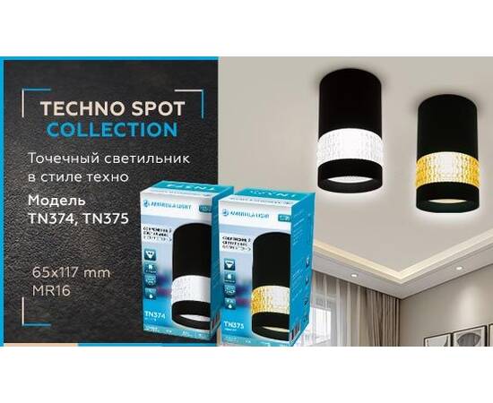 Потолочный светильник Ambrella light Techno Spot TN374, изображение 2