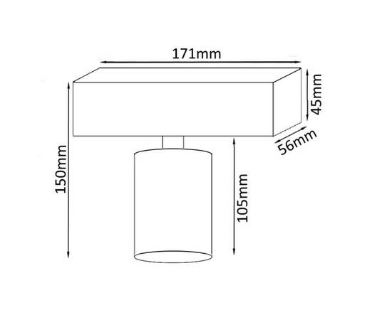 Светодиодный спот Crystal Lux CLT 018W1 BL, изображение 2