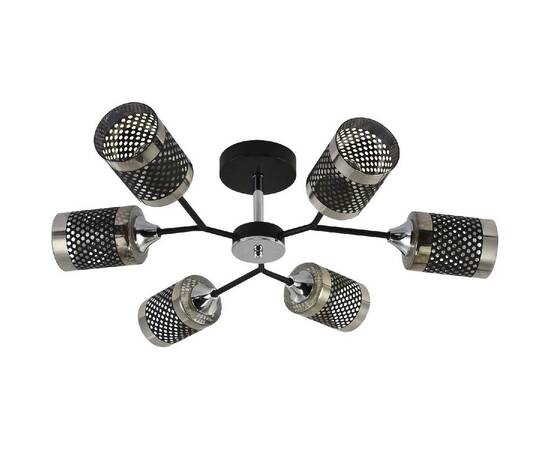 Люстра на штанге Reluce 01405-3.3-06B BK+CR, изображение 3