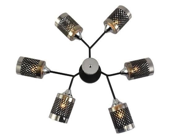 Люстра на штанге Reluce 01405-3.3-06B BK+CR, изображение 4