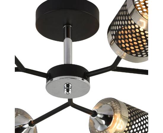 Люстра на штанге Reluce 01405-3.3-06B BK+CR, изображение 5