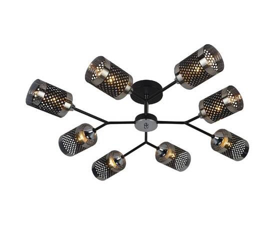 Люстра на штанге Reluce 01405-3.3-08B BK+CR, изображение 2