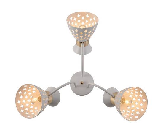 Потолочная люстра Reluce 01579-3.3-03 WH+FGD, изображение 3