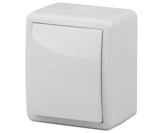 Выключатель одноклавишный ЭРА Эксперт 10AX 250V IP54 11-1401-01 Б0020669