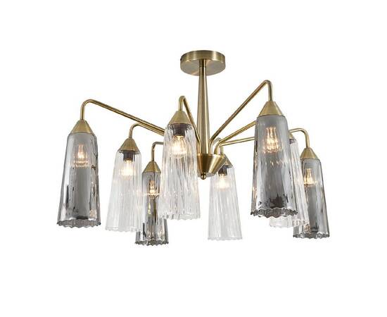 Люстра на штанге Indigo Campana 13028/8R Brass V000510