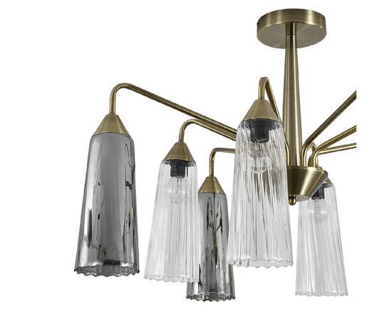 Люстра на штанге Indigo Campana 13028/8R Brass V000510, изображение 4