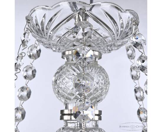 Подвесная люстра Bohemia Ivele Crystal 101/6/165 Ni, изображение 3