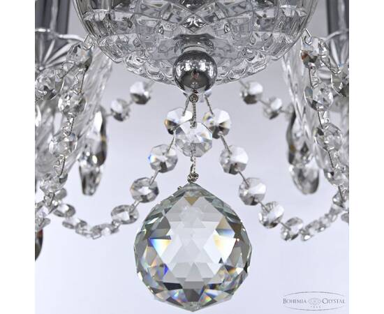 Подвесная люстра Bohemia Ivele Crystal 101/6/165 Ni, изображение 4
