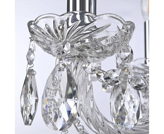 Подвесная люстра Bohemia Ivele Crystal 101/6/165 Ni, изображение 6