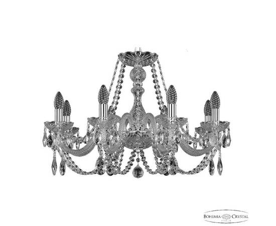 Подвесная люстра Bohemia Ivele Crystal 101/8/240 Ni, изображение 2