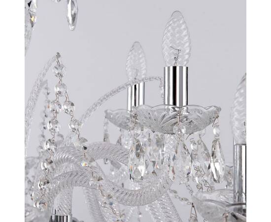 Подвесная люстра Bohemia Ivele Crystal 105/10+5/300 Ni, изображение 4