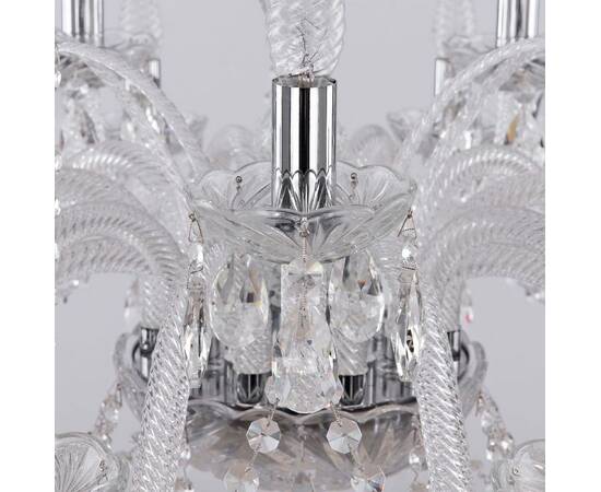 Подвесная люстра Bohemia Ivele Crystal 105/10+5/300 Ni, изображение 5
