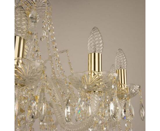 Подвесная люстра Bohemia Ivele Crystal 105/12/240 G, изображение 2