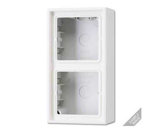 Коробка двухместная Jung LS582ASW