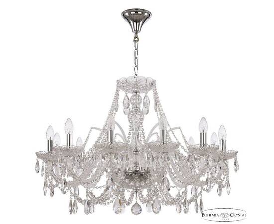 Подвесная люстра Bohemia Ivele Crystal 105/12/300 Ni