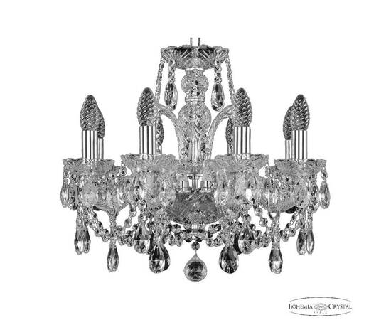 Подвесная люстра Bohemia Ivele Crystal 105/8/141 Ni, изображение 2