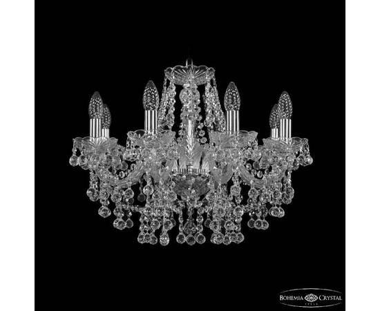 Подвесная люстра Bohemia Ivele Crystal 1409/8/195 Ni