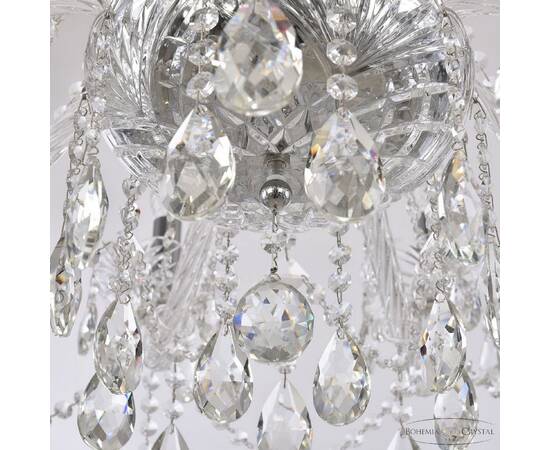 Подвесная люстра Bohemia Ivele Crystal 1413/10/300 Ni, изображение 4
