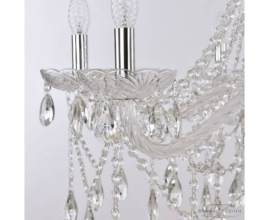 Подвесная люстра Bohemia Ivele Crystal 1413/10/300 Ni, изображение 5