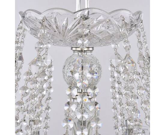 Подвесная люстра Bohemia Ivele Crystal 1413/10/300 Ni, изображение 6