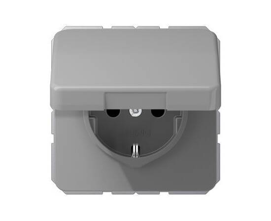 Розетка штепсельная Schuko Jung CD1520BFKIKLGR