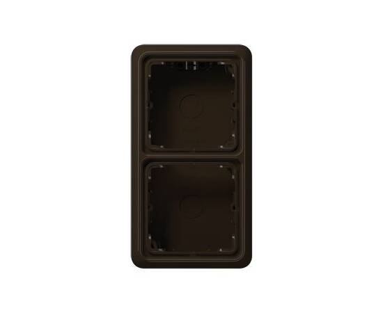 Коробка двухместная Jung CD582ABR