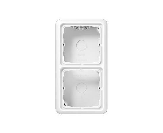 Коробка двухместная Jung CD582AWW