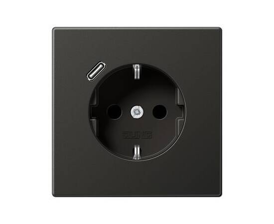 Розетка 2K+З USB Typ C Jung AL1520-18CAN