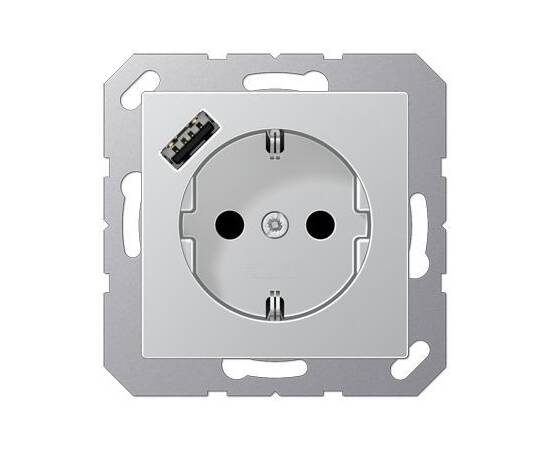 Розетка 2K+З USB Typ A Jung A1520-18AAL