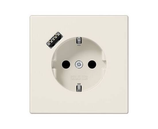 Розетка 2K+З USB Typ A Jung LS1520-18A