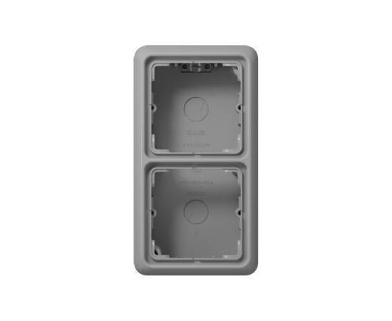 Коробка двухместная Jung CD582AGR