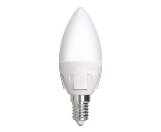 Светодиодная лампа Uniel LED-C37 7W/6500K/E14/FR PLP01WH UL-00011014