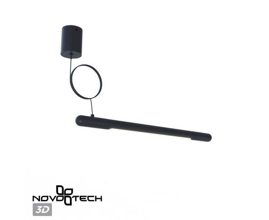 База накладная для ввода питания с заглушкой и проводом-подвесом (длина провода – 2 м) Novotech Kons, изображение 3