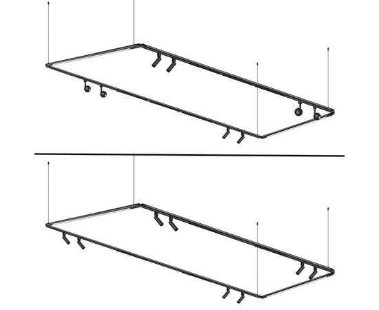 Подвес с соединителем гибким угловым «L» (длина троса – 2м) Novotech Konst Glat 359390, изображение 4