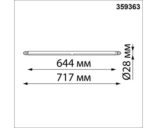Модульный светодиодный светильник Novotech Konst Glat 359363, изображение 2