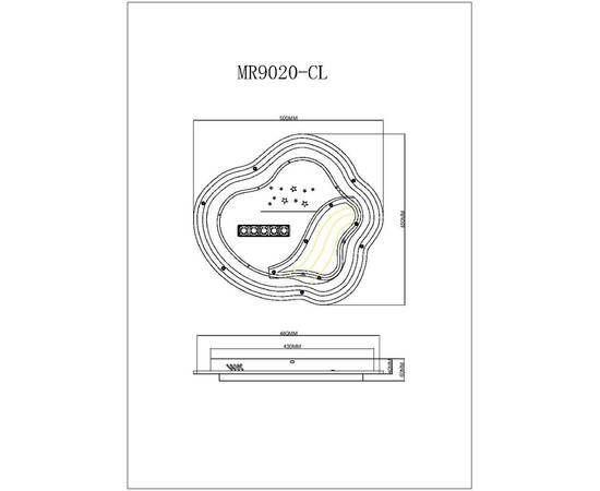Потолочный светильник Myfar Cloud MR9020-CL, изображение 9