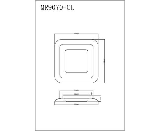 Потолочный светильник Myfar Sao MR9070-CL, изображение 9